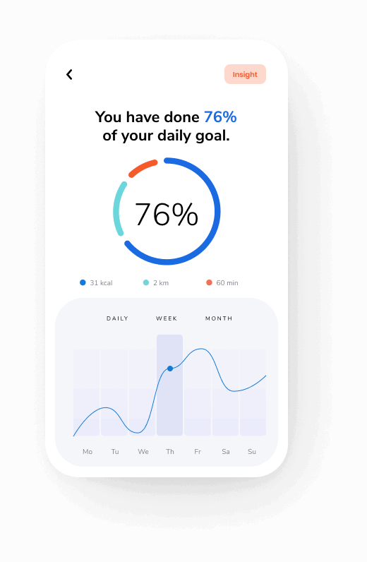 tech startup progress tracker feature mobile img